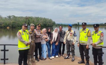 Hari Kedua Lebaran, Polda Sumsel Jaga Wisata Gunung Dempo Hingga Permukiman Palembang