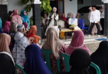 Bakti Sosial Ramadan, TP PKK Provinsi Lampung Salurkan Ratusan Paket Sembako