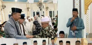 Safari Ramadan di Pendung Hilir, Wabup Kerinci Serahkan Bantuan untuk Warga dan Masjid