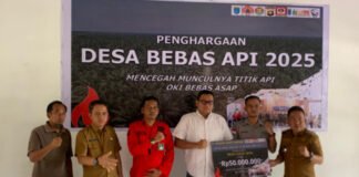 PT Persada Sawit Makmur Apresiasi Desa Cinta Jaya Raih Award DBA 2025