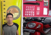 Dikejar Polisi Saat Patroli, Pengedar Sabu di OKU Timur Buang Barang Bukti