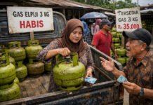 Gas Elpiji 3 Kg Langka di Sungai Penuh, Harga Tembus Rp35 Ribu