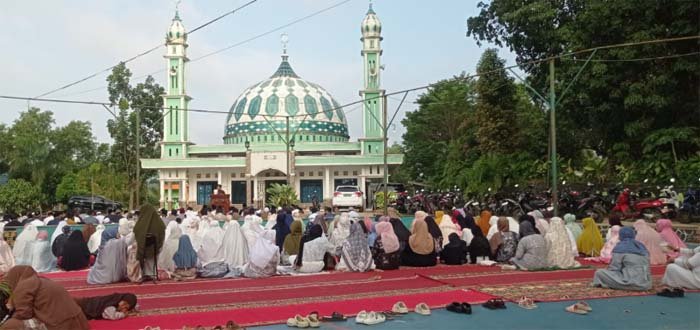 Warga Muhammadiyah Gandus Laksanakan Salat Idul Fitri 1447 Hijriah dengan Khidmat