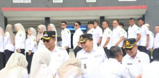 Hari Pertama Kerja 126 ASN Absen, Bupati Tapsel Soroti Kedisiplinan Pegawai