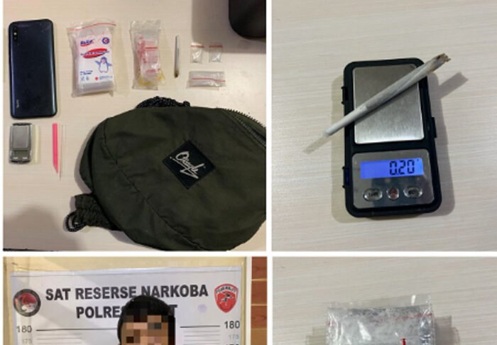 Polres Lahat Bongkar Peredaran Narkotika, Amankan Dua Jenis Barang Bukti