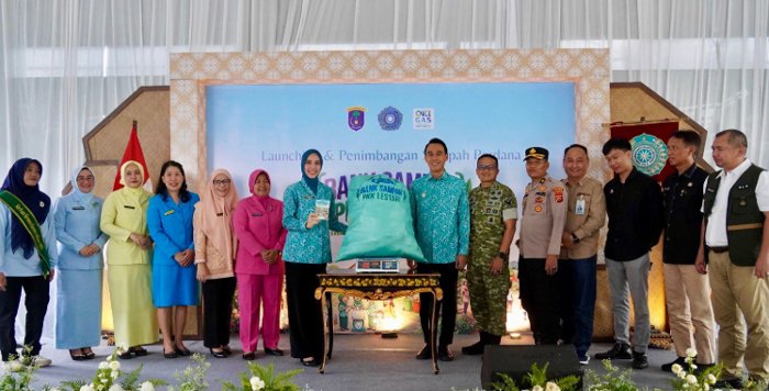 Bersama TP PKK, Pemkab OKI Gagas Sampah Jadi Rupiah