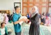 IKATRI Hiswana Migas Lampung Salurkan Puluhan Paket Bantuan di TPA Masjid Baitul Kirom