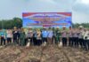 Dukung Ketahanan Pangan, Polres OKI Laksanakan Penanaman Jagung Serentak Kuartal I 2026