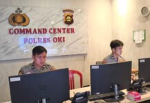 Anak Pemudik Tertinggal di Rest Area, Layanan 110 Polres OKI Sigap Bertindak