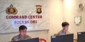 Anak Pemudik Tertinggal di Rest Area, Layanan 110 Polres OKI Sigap Bertindak