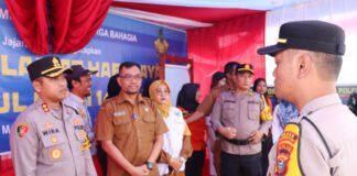 Kapolres Padangsidimpuan Tinjau Sejumlah Pospam dan Posyan Ops Ketupat Toba 2026