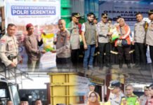 147 Ton Beras Terjual dalam Sehari, GPM Polri Serentak Jangkau 47 Titik di Sumsel
