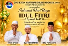 Sambut Idul Fitri, DPD IWO-I Sungai Penuh–Kerinci Ajak Pererat Silaturahmi dan Persatuan