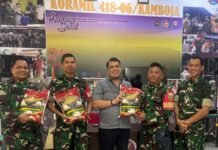 Anggota DPR RI Yudha Novanza Utama Salurkan 7.000 Paket Beras untuk Warga dan Prajurit TNI di Sumsel