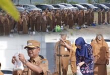 Pimpin Apel Gabungan, Wabup Murison Tegaskan Disiplin ASN dan Luncurkan Gerakan SECANTING Cegah Stunting