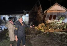 Banjir Bandang dan Longsor Terjang Manduriang OKU Selatan, Tujuh Rumah Rusak Berat