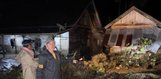 Banjir Bandang dan Longsor Terjang Manduriang OKU Selatan, Tujuh Rumah Rusak Berat