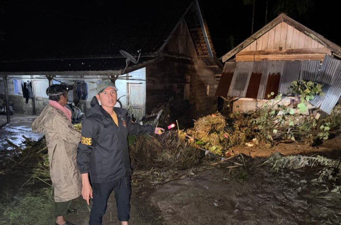 Banjir Bandang dan Longsor Terjang Manduriang OKU Selatan, Tujuh Rumah Rusak Berat