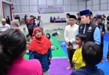 Respons Cepat Banjir Jati Agung, Bupati Egi Turun Malam Hari Cek Kondisi Warga