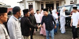 Safari Ramadan, Wabup Tapsel Ajak Warga Bangkit dari Pasca Bencana