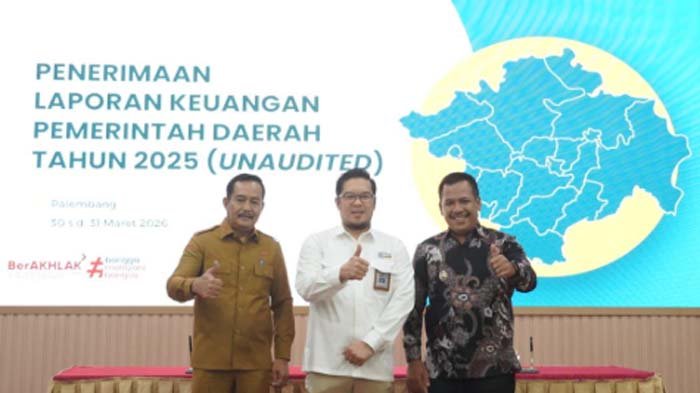 Serahkan LKPD 2025, Pemkab OKI Targetkan WTP ke-15