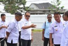 Perkuat Infrastruktur Kesehatan, Bupati Tubaba Hadiri Penandatanganan Kontrak Pembangunan RSUD Batch-3