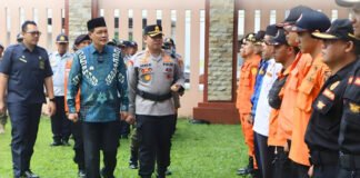 Bupati Muara Enim Pimpin Gelar Pasukan Operasi Ketupat 2026, Pengamanan Mudik Dimulai