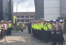 Operasi Ketupat Musi 2026 Dimulai, 199 Personel Polda Sumsel Siap Amankan Mudik