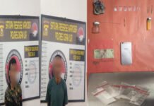 Dua Tetangga Edarkan Sabu, Polisi Bekuk Pelaku dalam Operasi Tengah Malam di Pemulutan