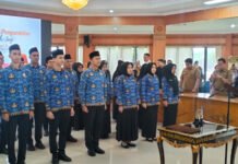 Resmi Dilantik, 30 PNS Baru OKI Didorong Jadi Motor Penggerak OPD