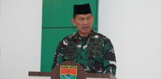 Safari Ramadan Kodam XXI/Raden Inten, Pangdam Tekankan Iman Sebagai Fondasi Pengabdian