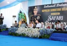 Silaturahmi dengan Warga Banyuasin, Kapolda Sumsel Tekankan Kolaborasi Jaga Kamtibmas