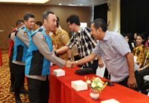 Kapolda Sumsel Pimpin Sumpah dan Pakta Integritas Rekrutmen Polri 2026