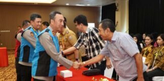 Kapolda Sumsel Pimpin Sumpah dan Pakta Integritas Rekrutmen Polri 2026