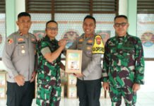 Kapolres dan Dandim OKI Perkuat Soliditas Melalui Silaturahmi Kebersamaan