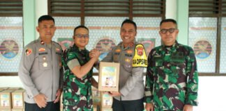 Kapolres dan Dandim OKI Perkuat Soliditas Melalui Silaturahmi Kebersamaan