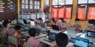 Sambut TKA April Mendatang, SDN 02 Payaraman Gelar Gladi Bersih