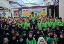 Tradisi Ramadan, Ketua Golkar Tapsel Santuni Ratusan Anak Yatim
