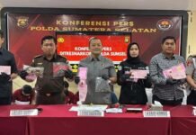 Polda Sumsel Musnahkan Barang Bukti Narkoba Senilai Rp1,2 Miliar