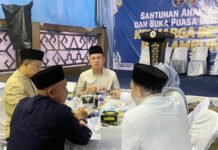 Hendry Kurniawan Apresiasi Kepedulian Sosial PWI Lampung Saat Buka Puasa Bersama Anak Yatim