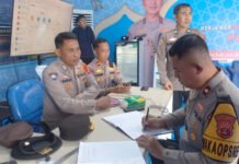 Wakapolres OKI Cek Posyan, Tekankan Pelayanan Maksimal dan Zero Kemacetan