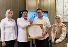 Kejari OKI Raih Penghargaan dari BPJS Ketenagakerjaan, Sukses Tuntaskan 389 Badan Usaha Konstruksi