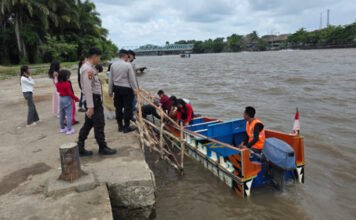 Polres OKI Turunkan 72 Personel Amankan Tradisi Cakat Stempel di Sungai Komering