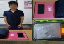 Satresnarkoba Polres OKI Ringkus Pengedar Sabu di Parkiran SPBU Muara Baru