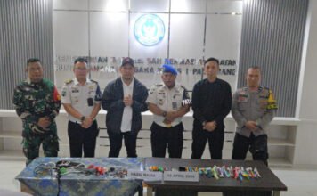 Perkuat Stabilitas Keamanan, Tim Gabungan Geledah Blok Hunian Narapidana di Palembang