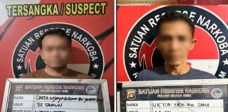 Polisi Bekuk Dua Pengedar Sabu dalam 24 Jam, Satu Sembunyi di Kamar Mandi