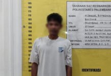 Sabu Disimpan dalam Kotak Permen Putih di Kamar, Pengedar di Bukit Lama Palembang Dibekuk