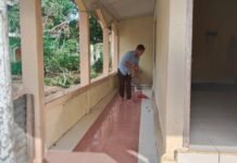 Jaga Kebersihan Rumah Ibadah, Satgas TMMD Kodim 0402/OKI Bersihkan Masjid Al-Hidayah Bersama Warga