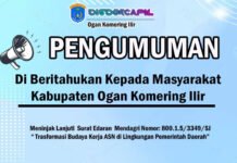 Disdukcapil OKI Umumkan Tidak Ada Layanan Adminduk Setiap Hari Sabtu