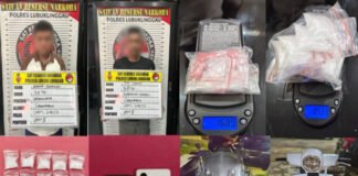 Polres Lubuk Linggau Hentikan Dua Kurir, Sabu dan Ekstasi Disita Sebelum Beredar